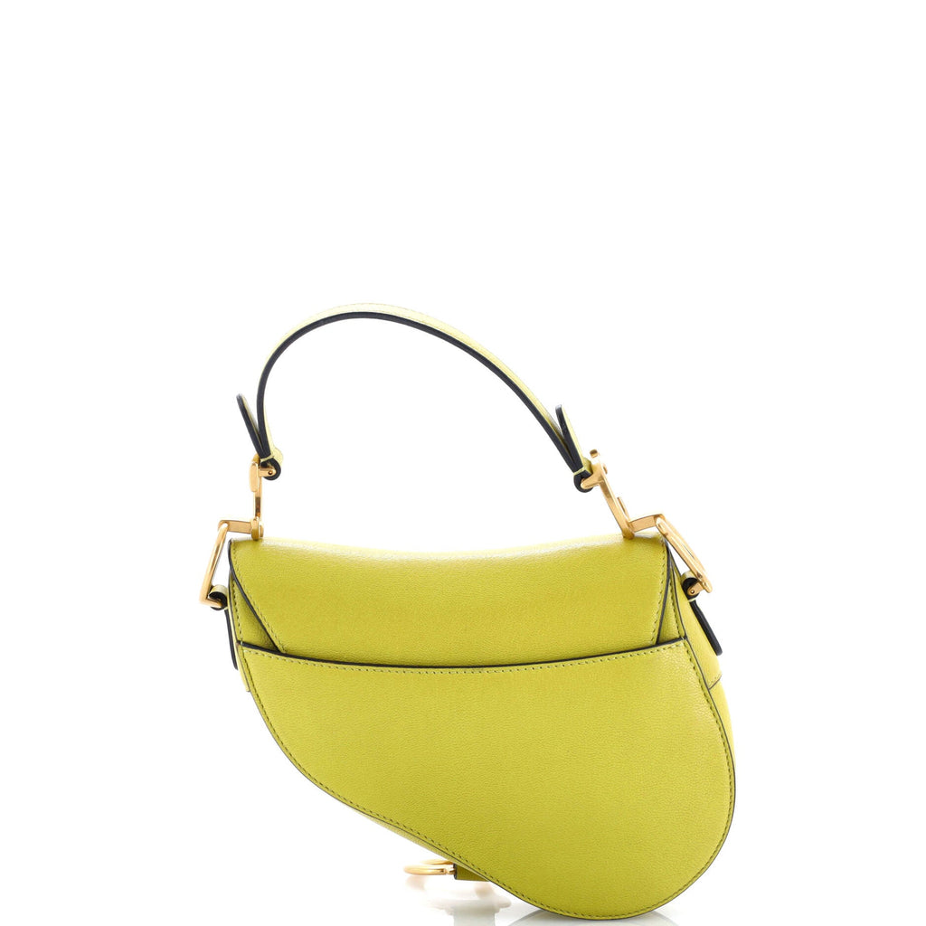 Saddle Handbag Leather Mini