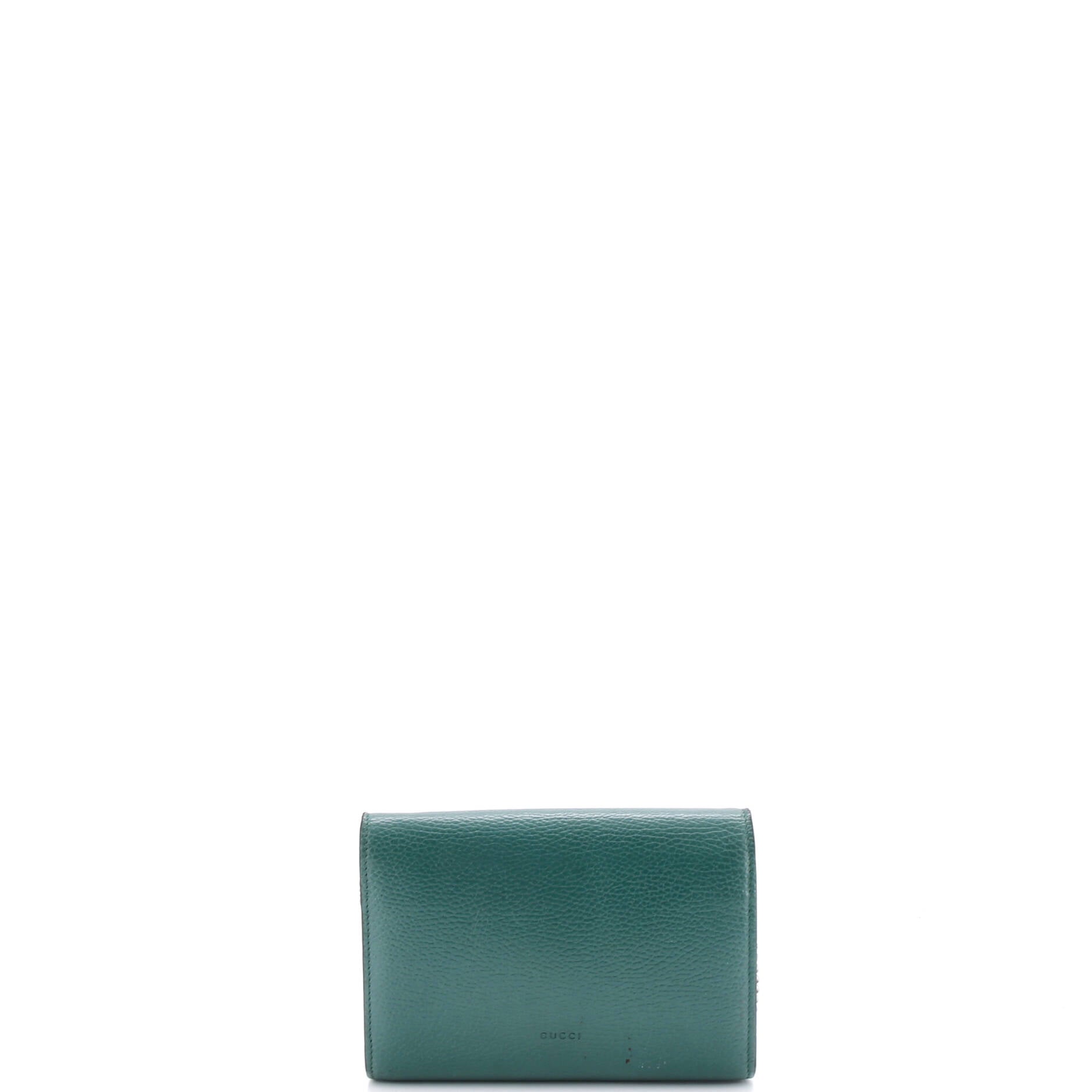 Dionysus Chain Wallet Leather with Embellished Detail Small