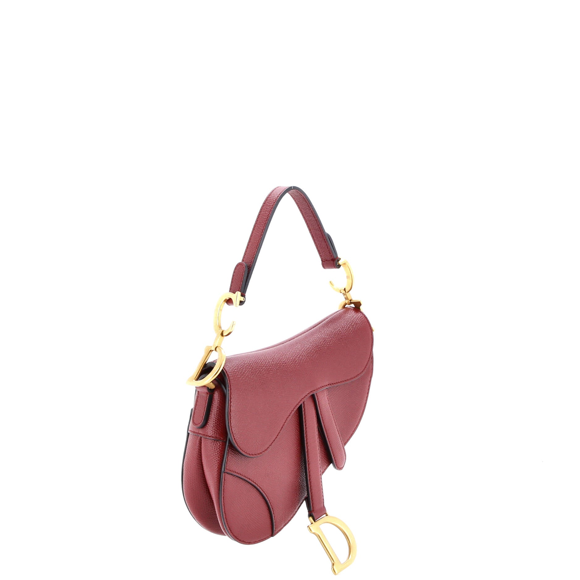 Saddle Handbag Leather Mini