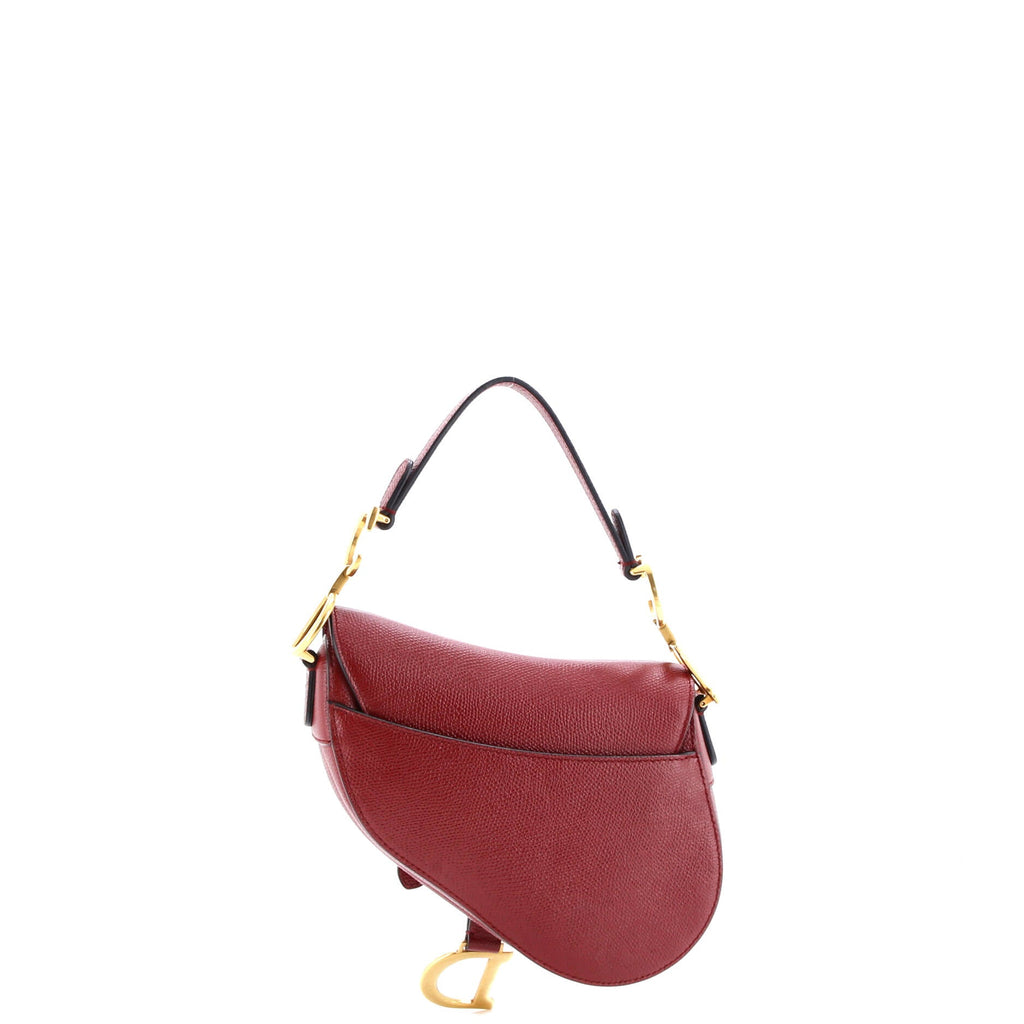 Saddle Handbag Leather Mini