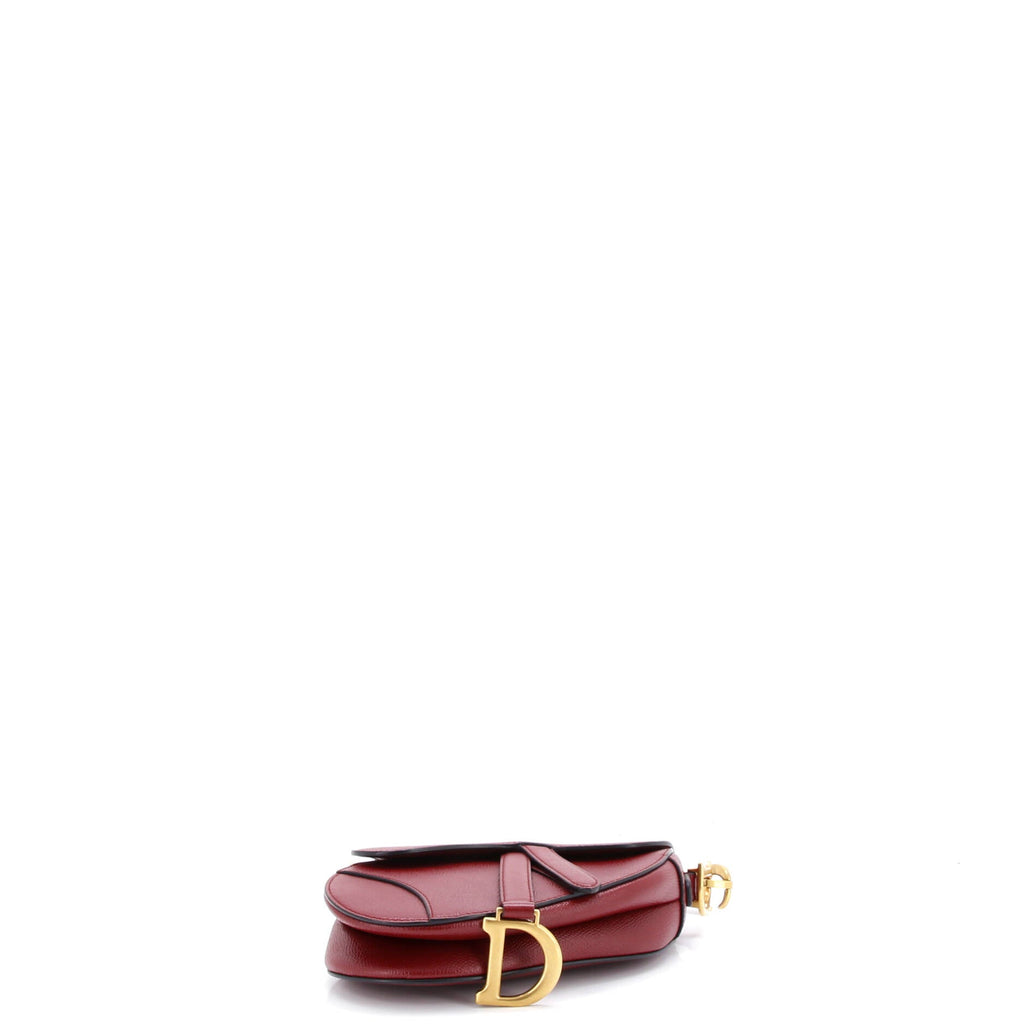 Saddle Handbag Leather Mini
