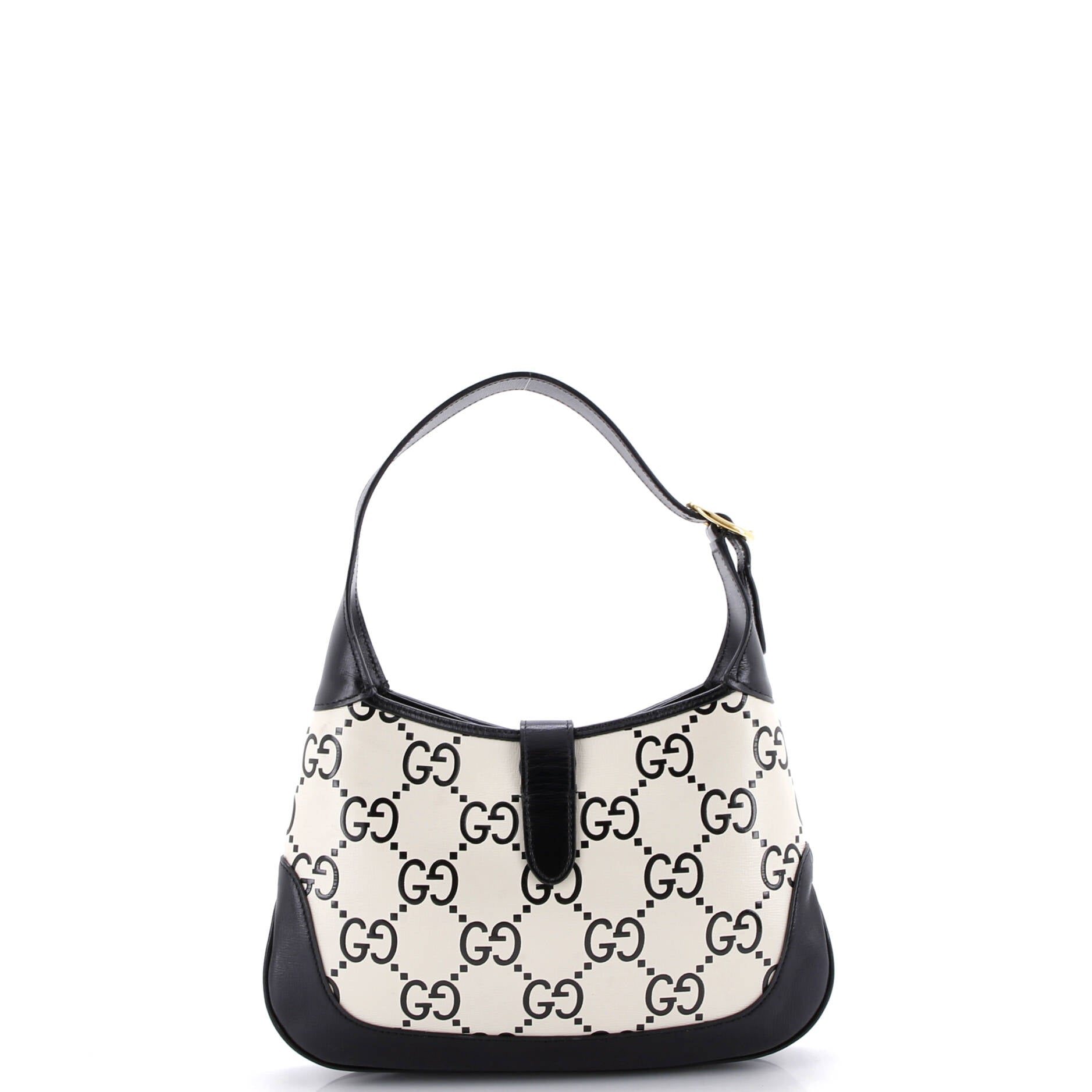 Jackie 1961 Hobo GG Embossed Leather Small
