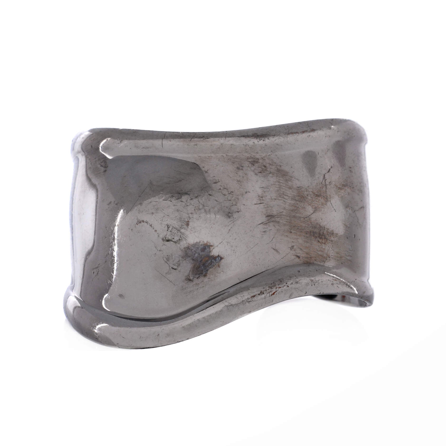 Elsa Peretti Left Wrist Bone Cuff Bracelet Ruthenium Medium
