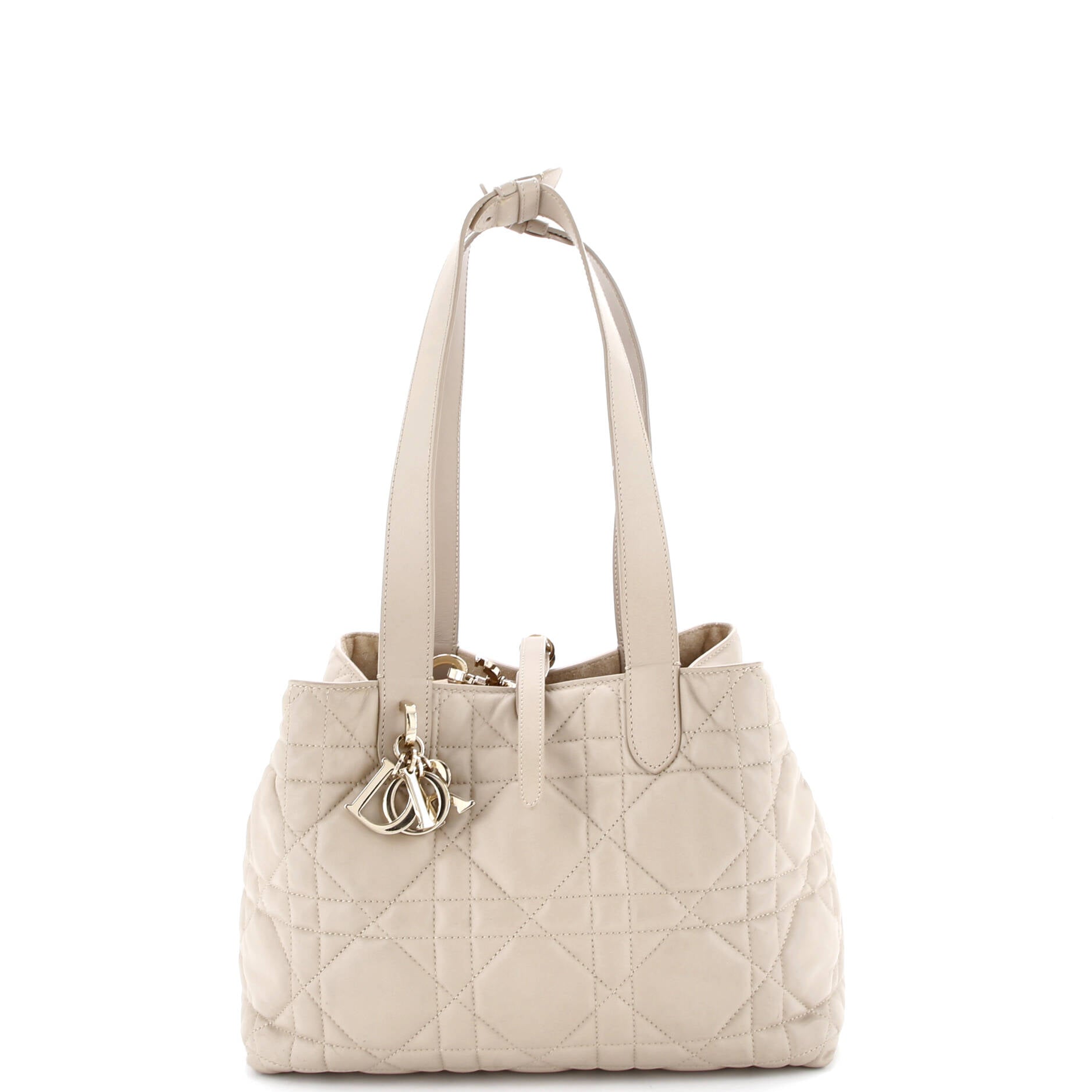 Toujours Tote Bag Macrocannage Quilt Calfskin Medium