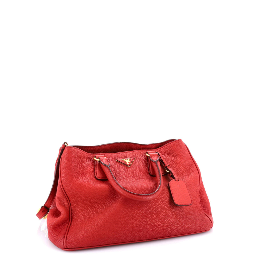 Convertible Shopping Tote Vitello Daino Medium