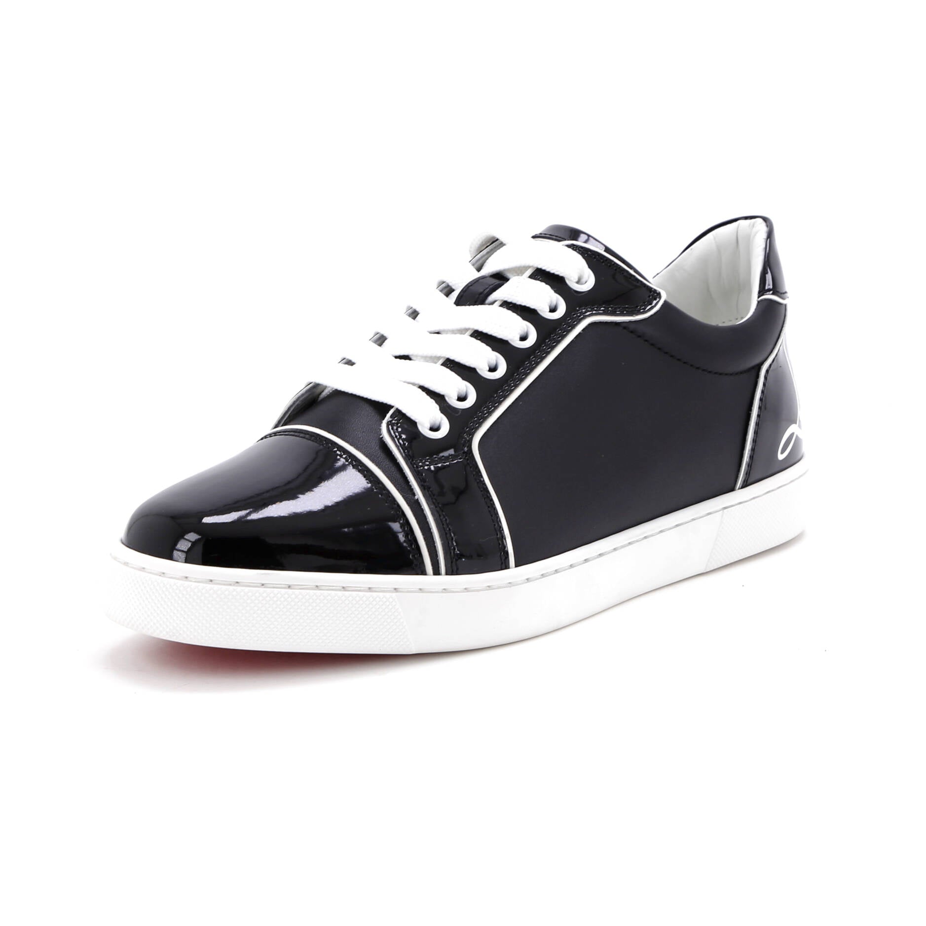 Women's Fun Vieira Flat Sneakers Leather and Patent
