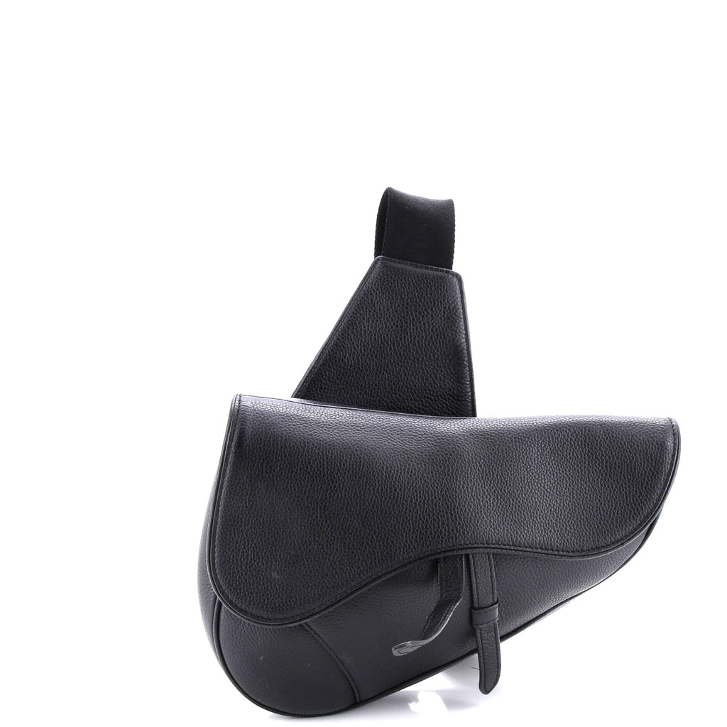 Saddle Crossbody Bag Leather