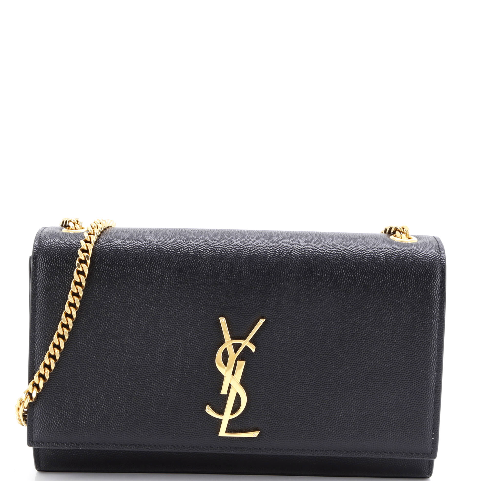 Classic Monogram Crossbody Bag Grainy Leather Medium