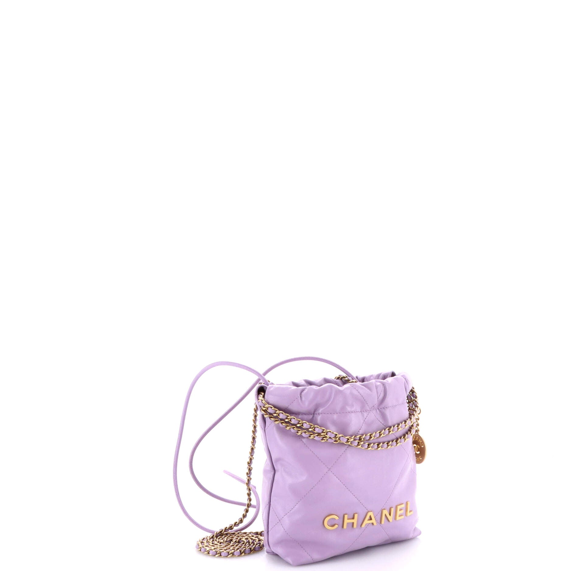 22 Chain Hobo Quilted Calfskin Mini