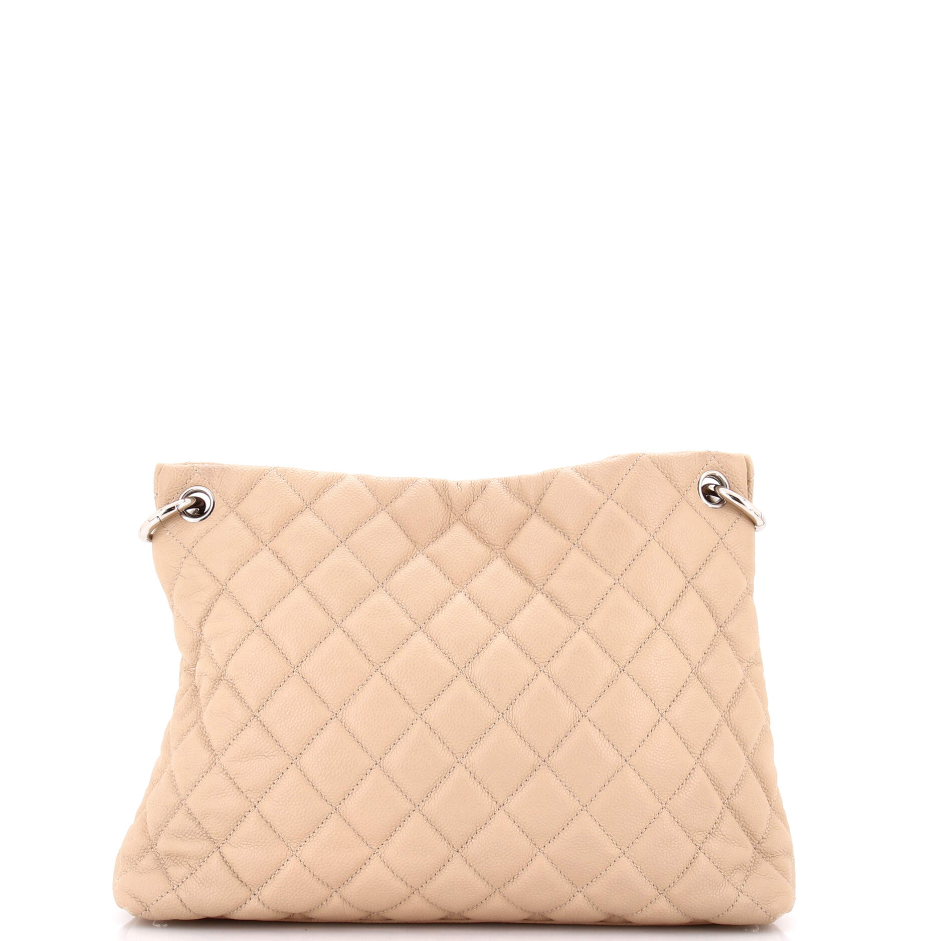 Easy Tote Quilted Caviar Large