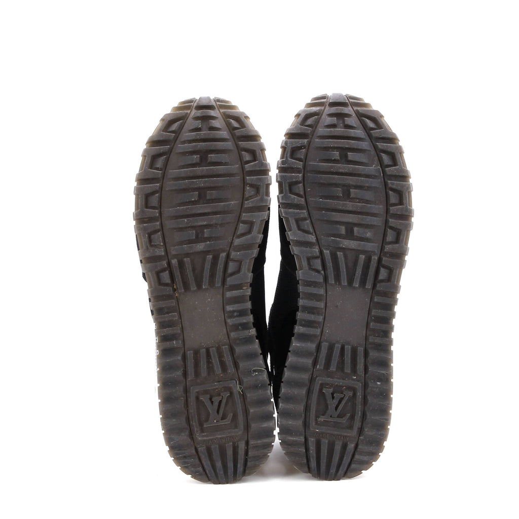 Women's Run Away Sneakers Mesh with Monogram Canvas and Suede