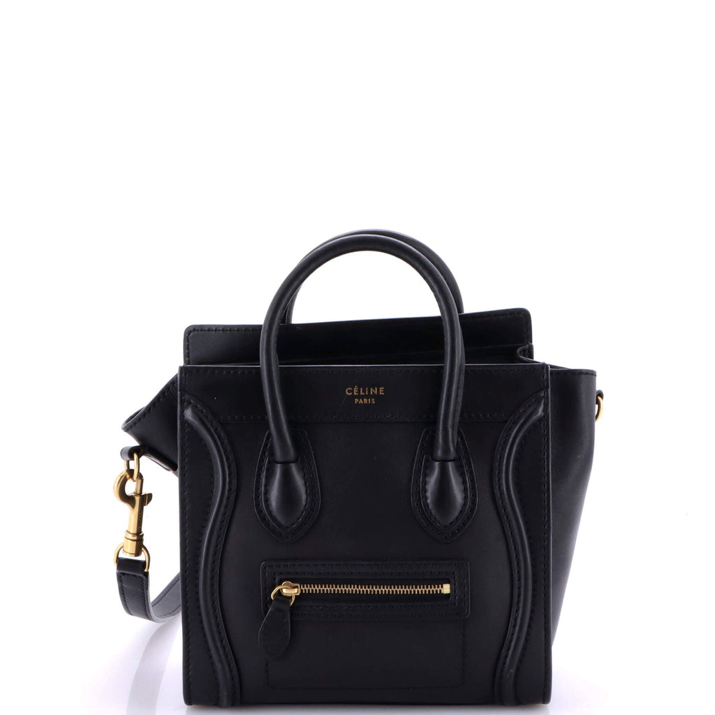 Luggage Bag Smooth Leather Nano