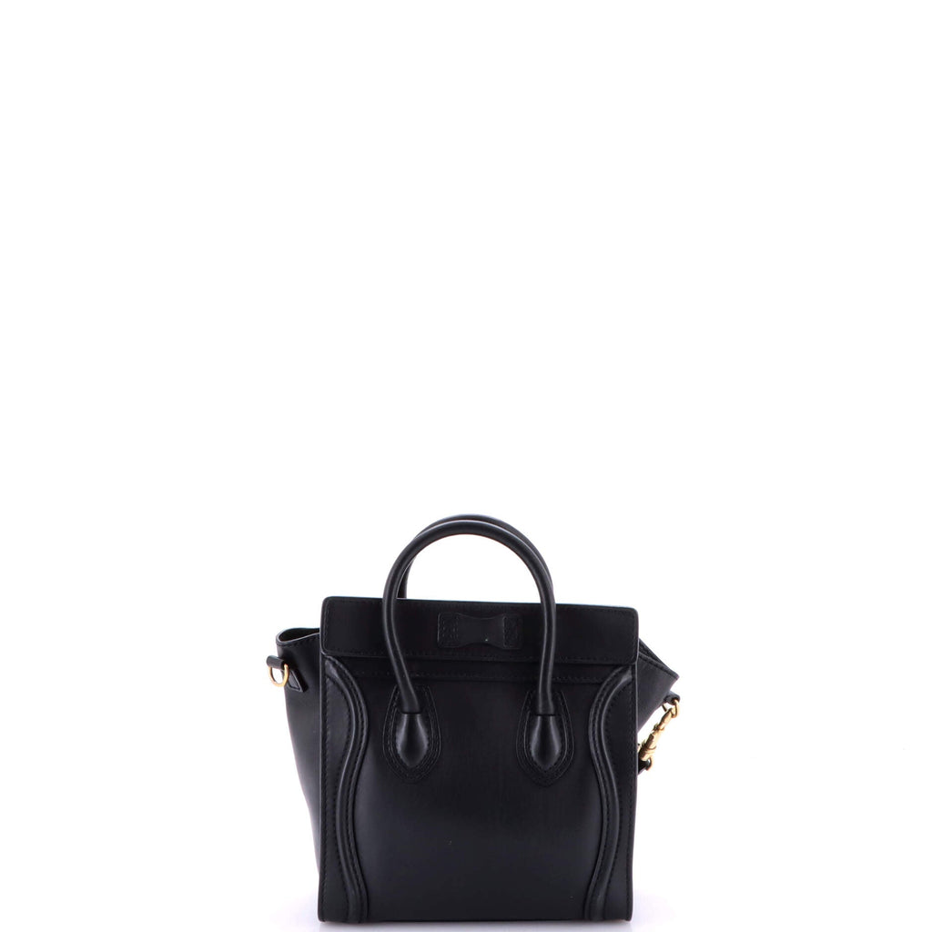 Luggage Bag Smooth Leather Nano