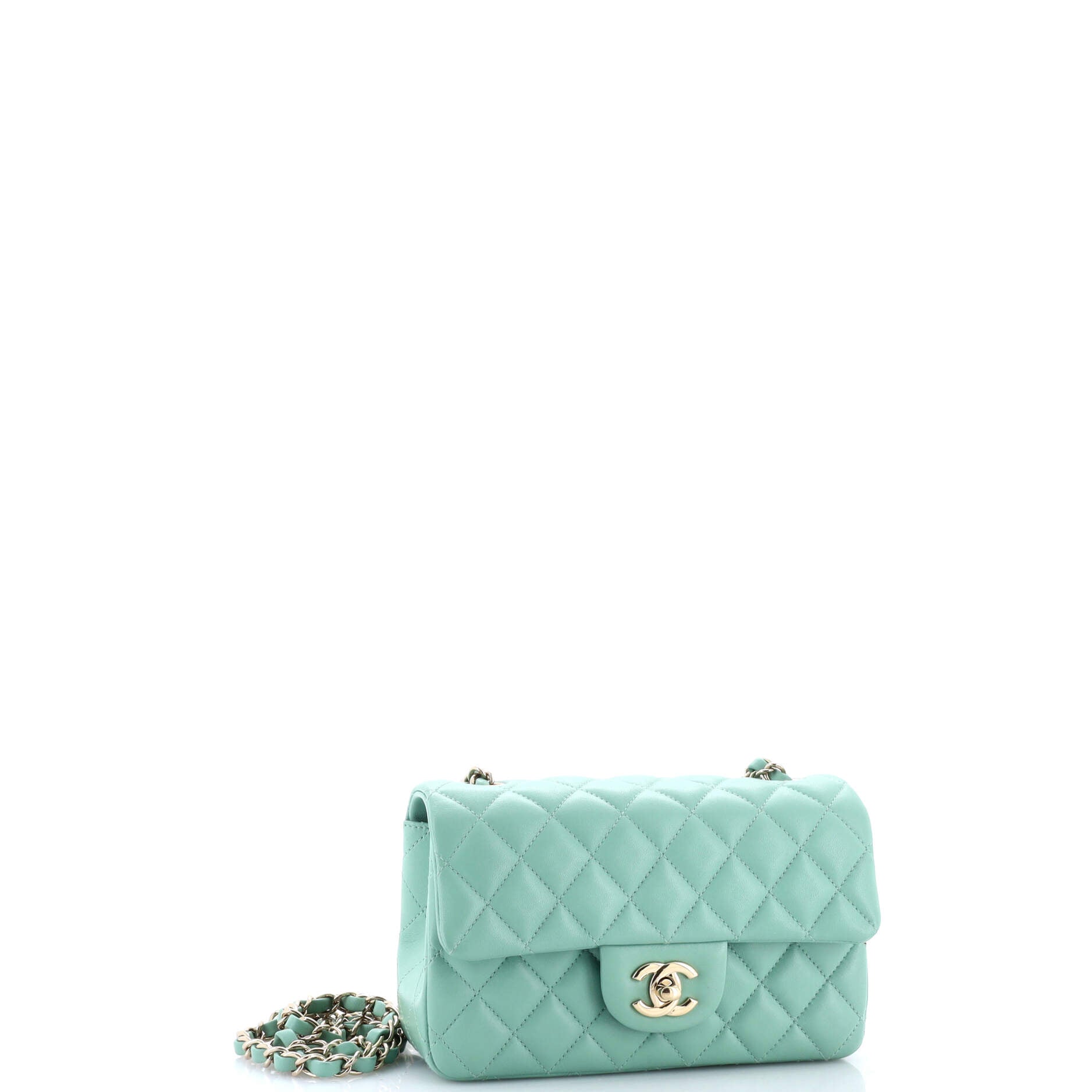 Classic Single Flap Bag Quilted Lambskin Mini