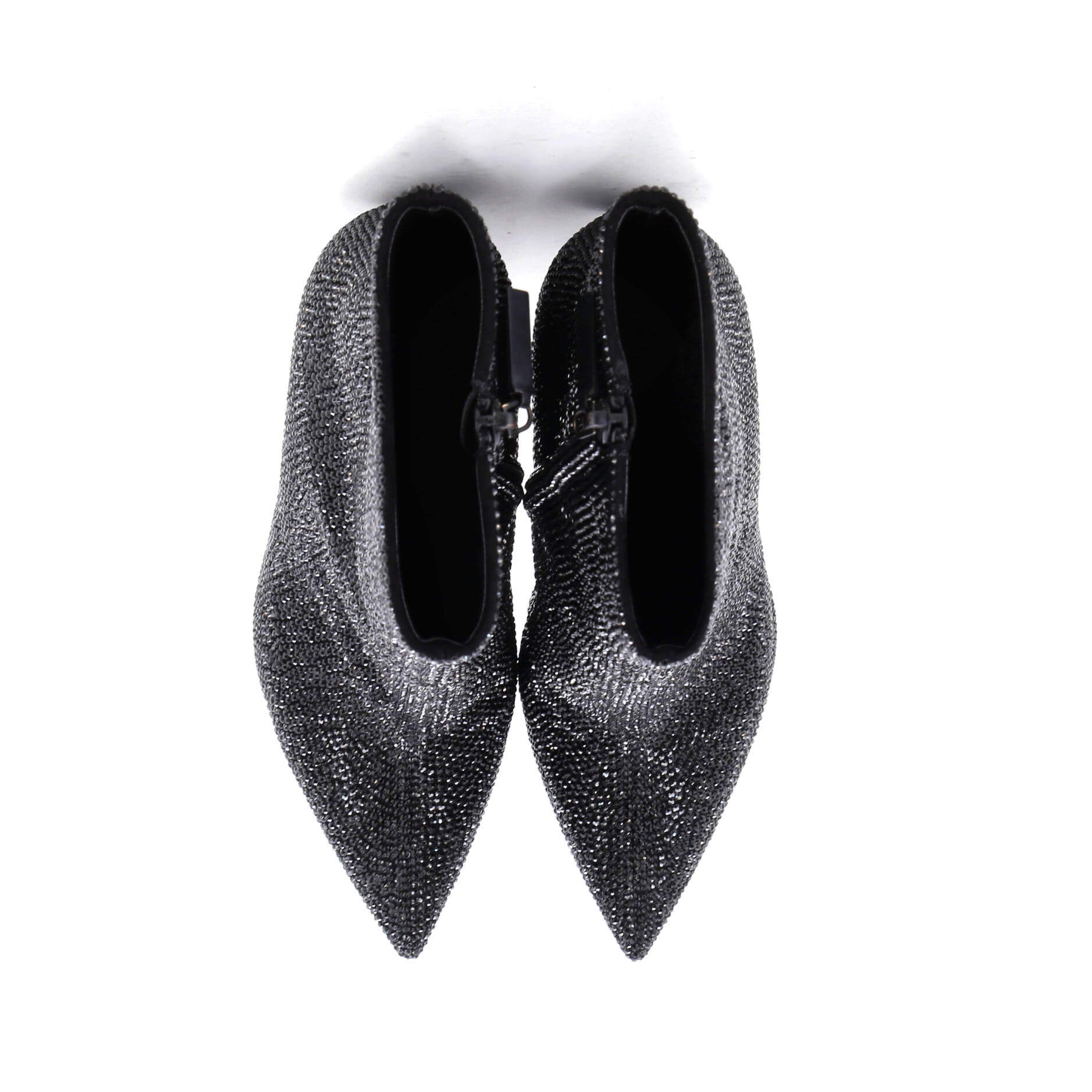 Women's Opyum Ankle Boots Crystal Embellished Leather