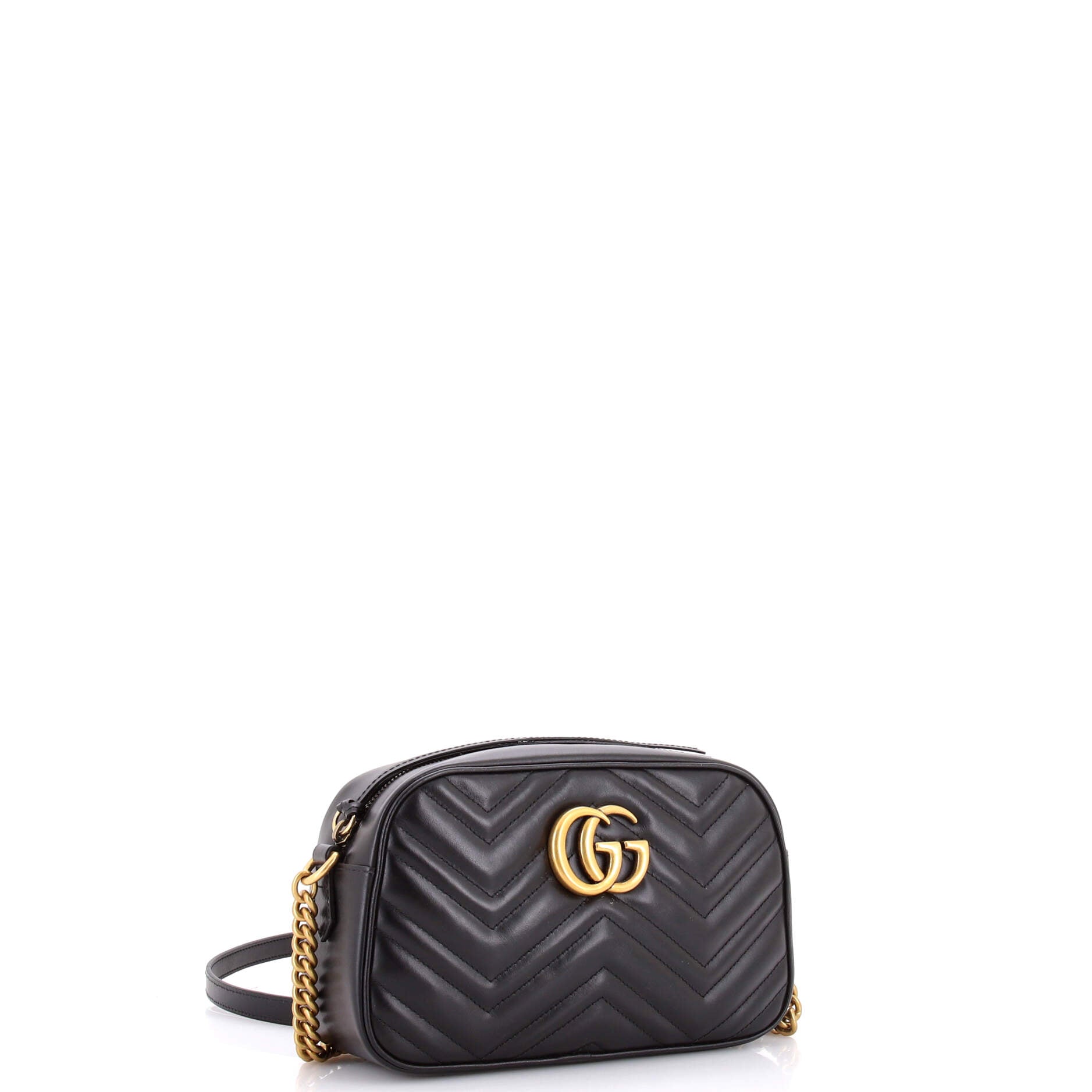 GG Marmont Shoulder Bag Matelasse Leather Small