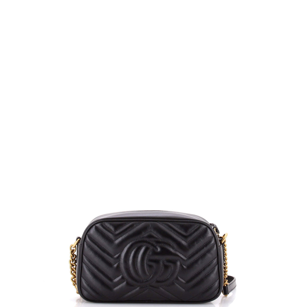 GG Marmont Shoulder Bag Matelasse Leather Small