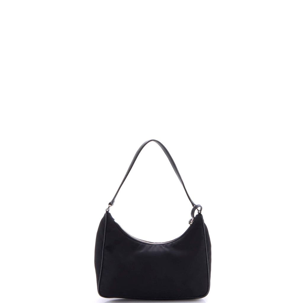 Re-Edition 2005 Hobo Tessuto with Saffiano Leather Mini