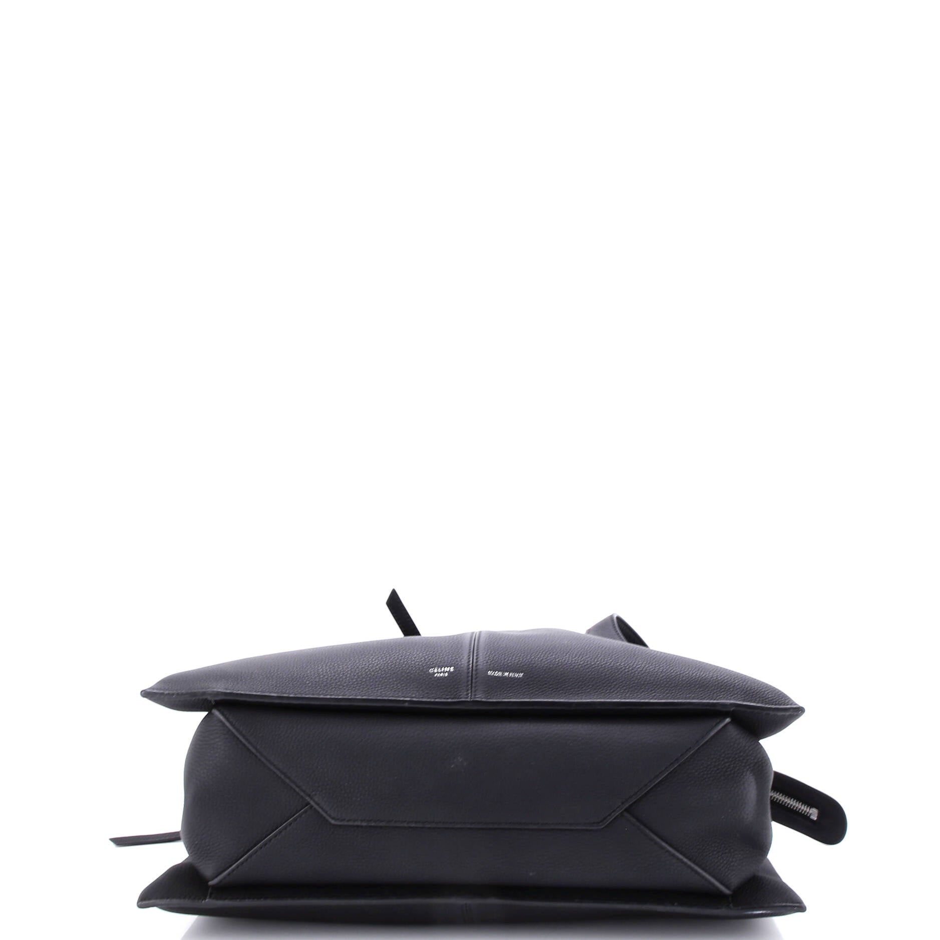 Tri-Fold Shoulder Bag Grained Calfskin Medium