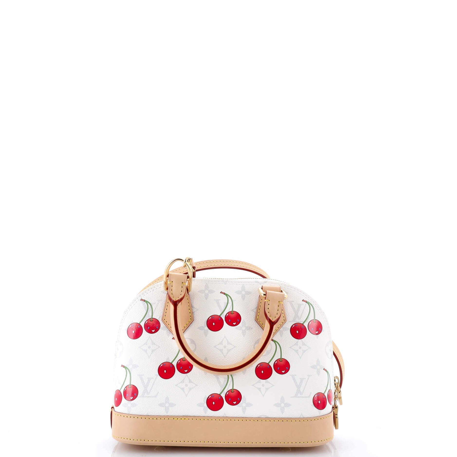x Takashi Murakami Alma Handbag Limited Edition Monogram Cerises BB