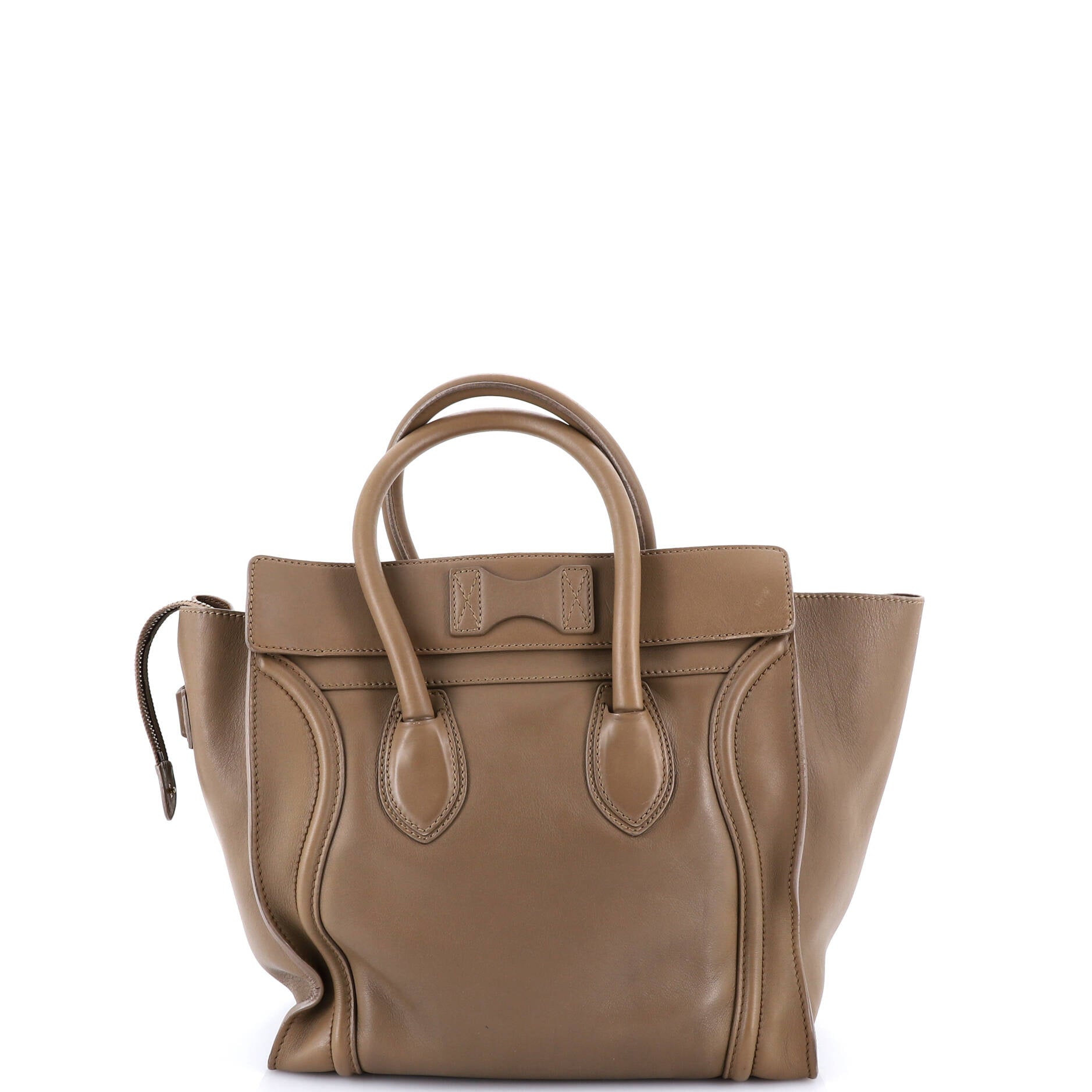 Luggage Bag Smooth Leather Mini