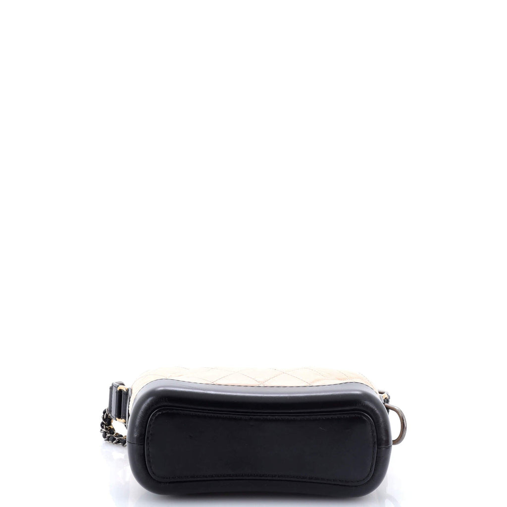 Gabrielle Hobo Quilted Aged Calfskin Small