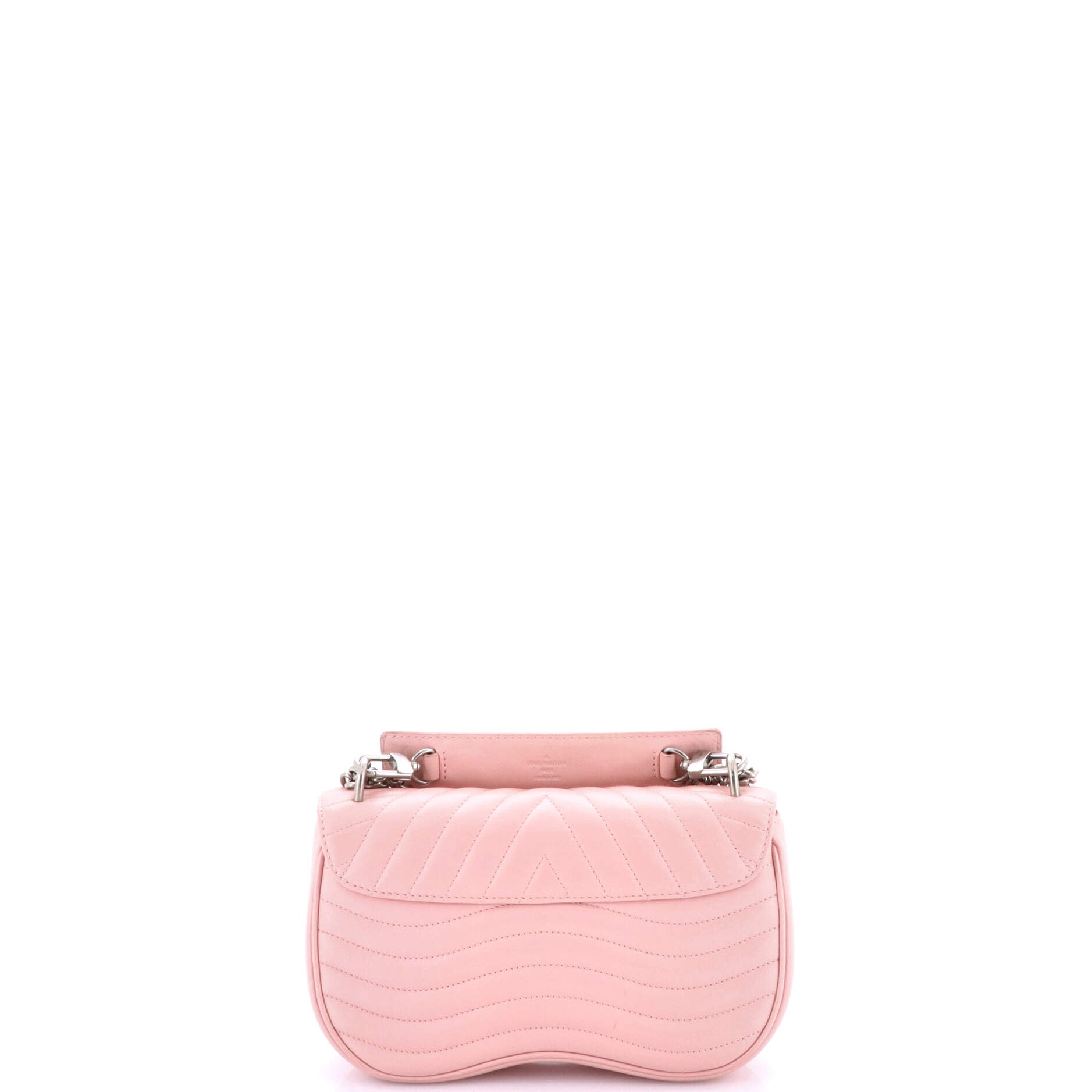 New Wave Chain Bag Quilted Leather MM