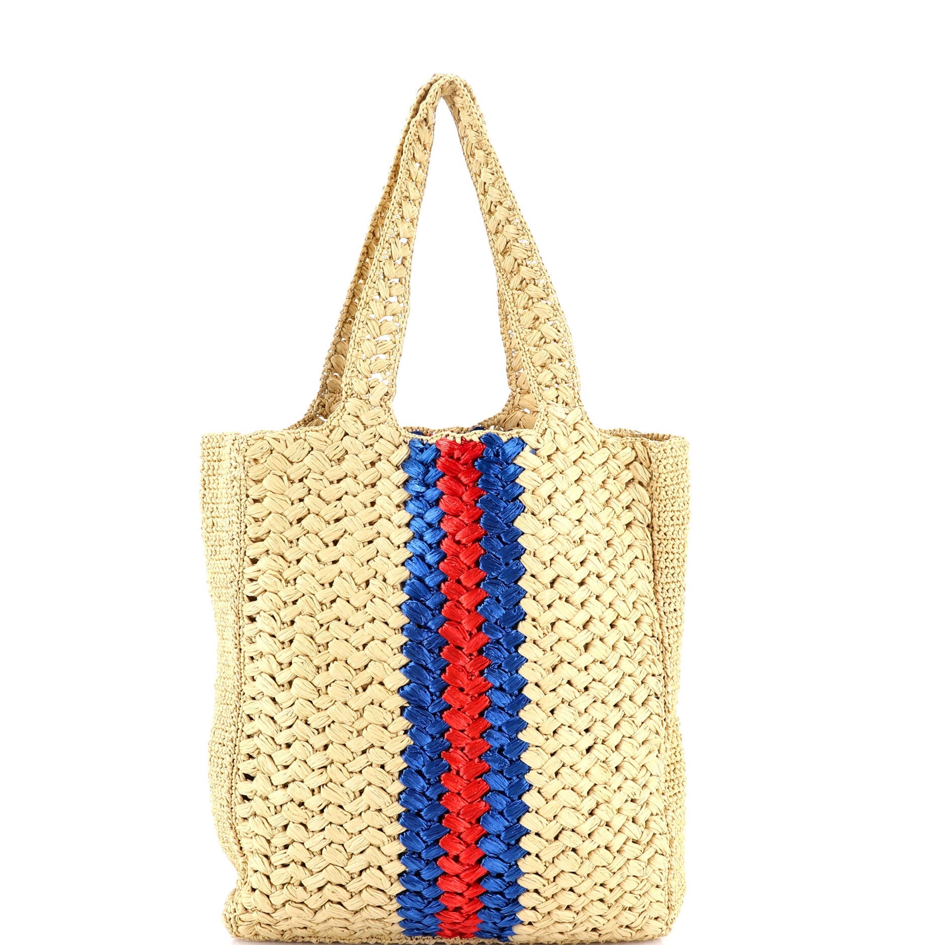 Blondie NM Open Tote Raffia Small