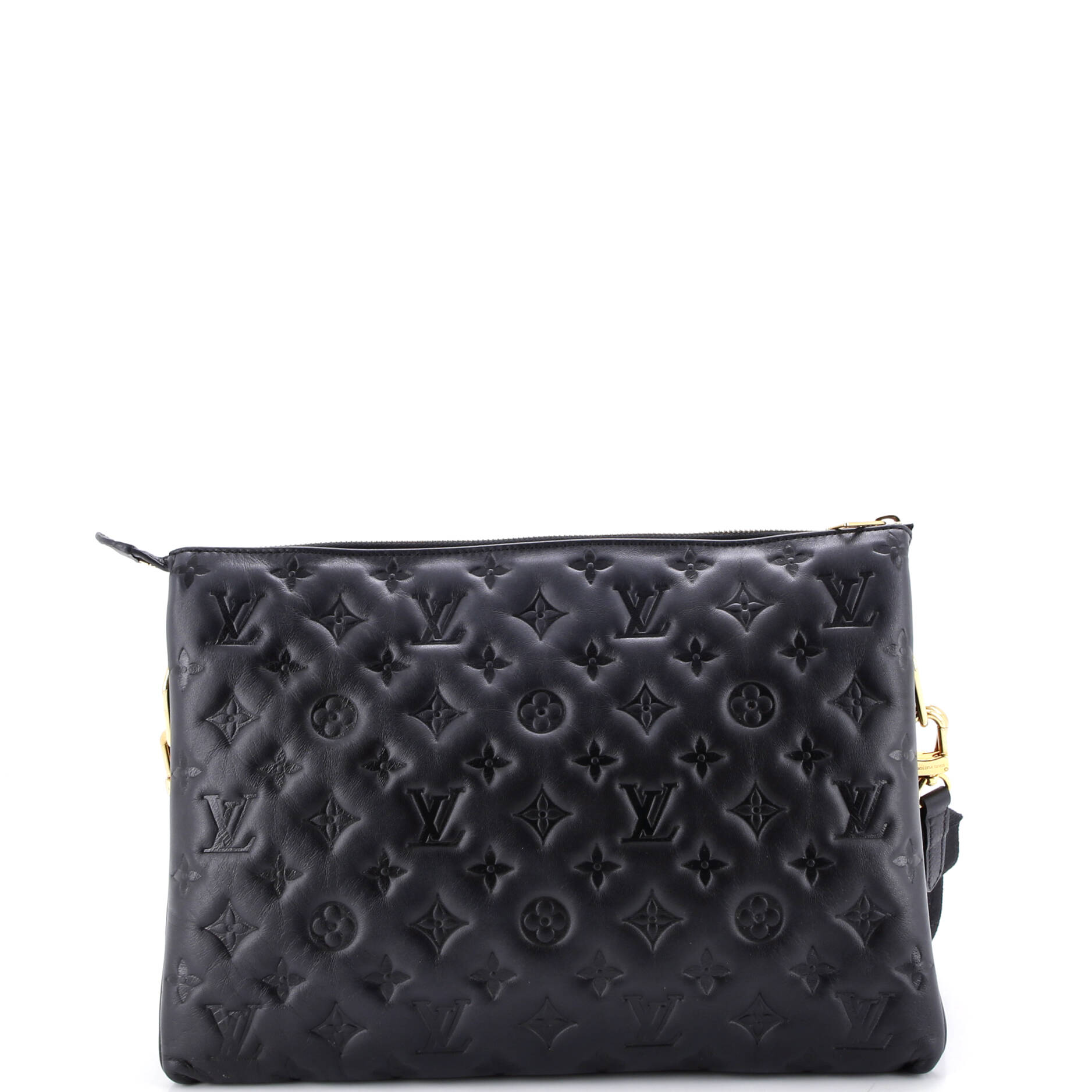 Coussin Bag Monogram Embossed Lambskin MM