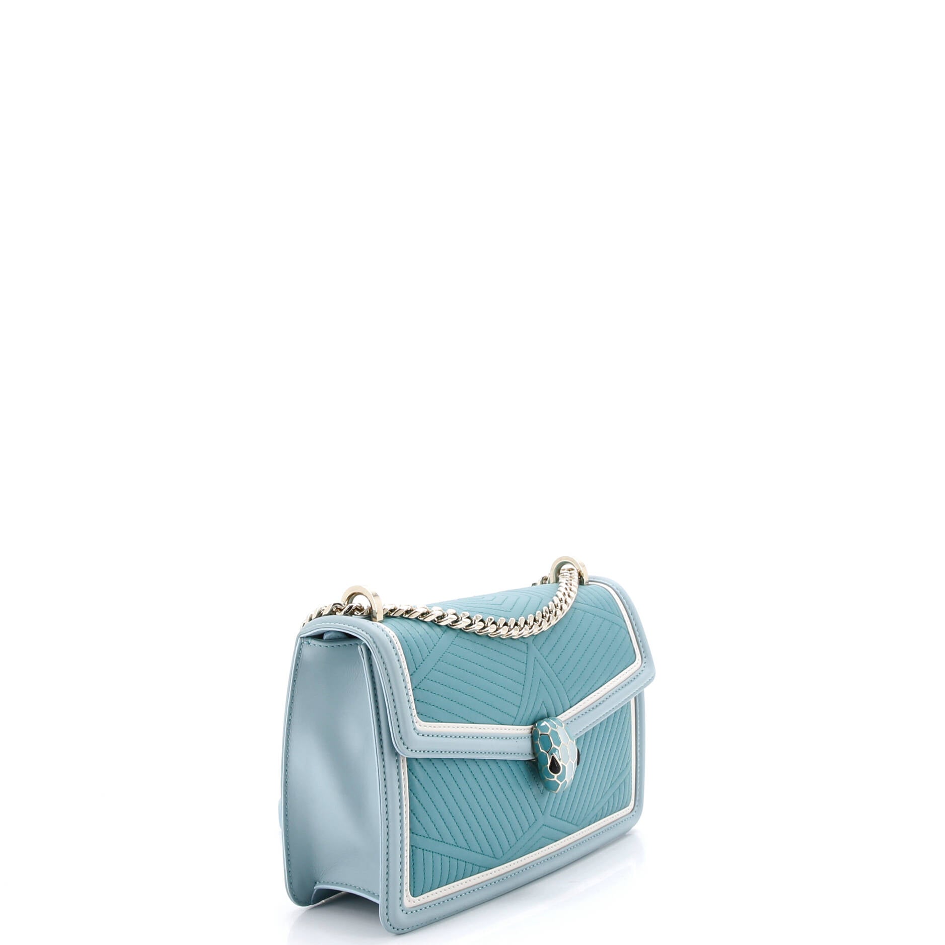 Serpenti Forever Shoulder Bag Quilted Leather Small