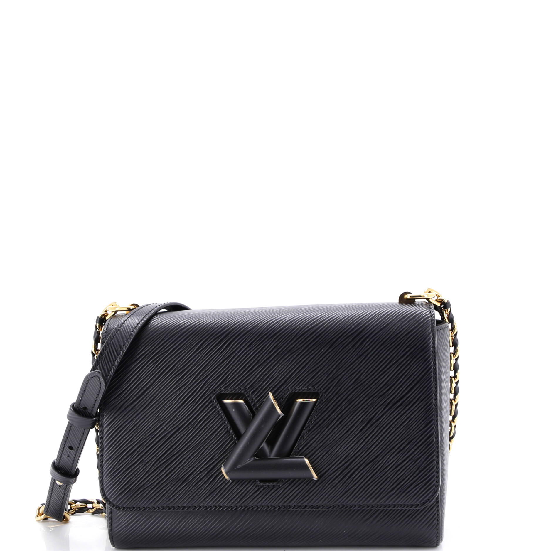Braided Chain Twist Bag Epi Leather MM