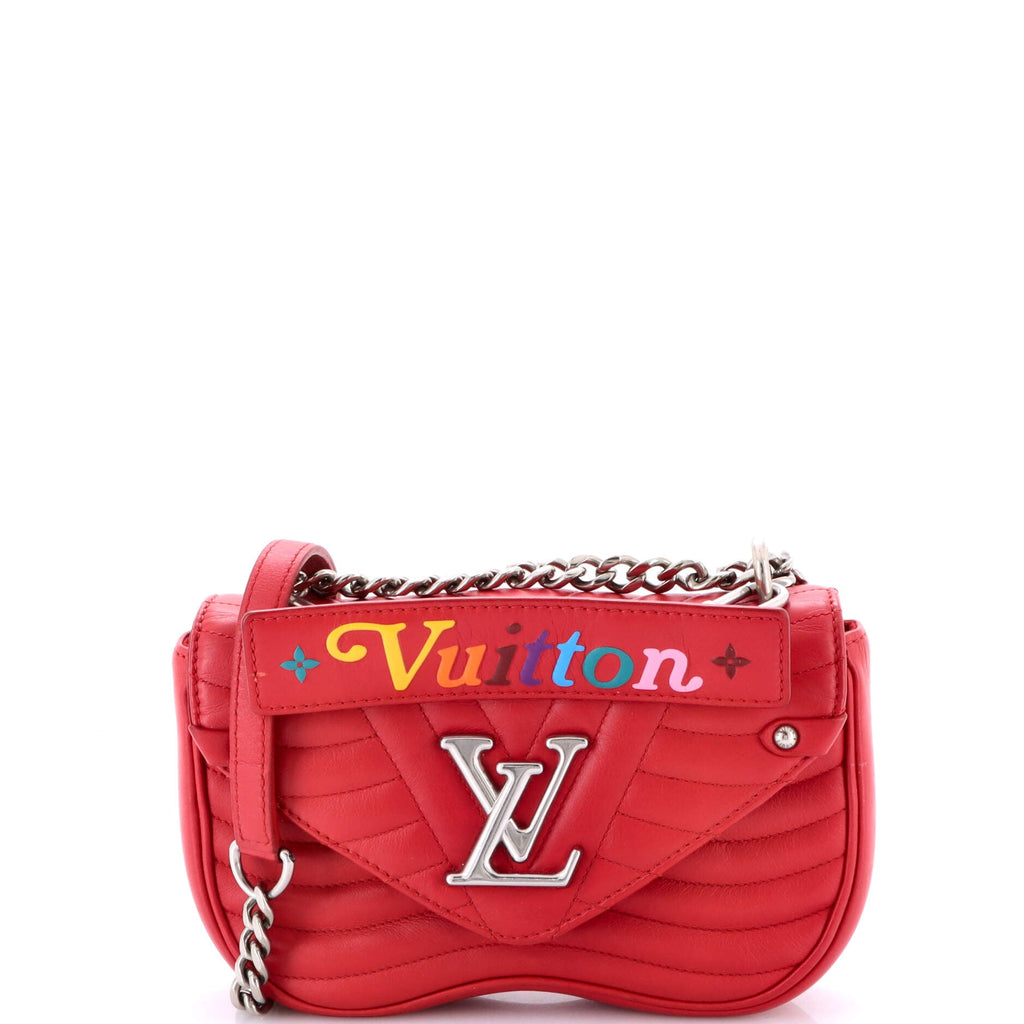 New Wave Chain Bag Quilted Leather PM