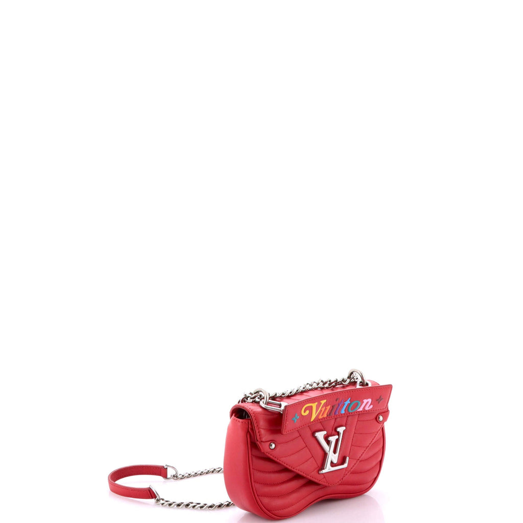 New Wave Chain Bag Quilted Leather PM