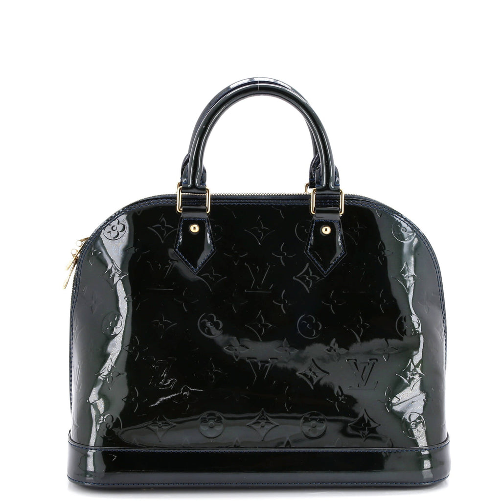 Alma Handbag Monogram Vernis PM