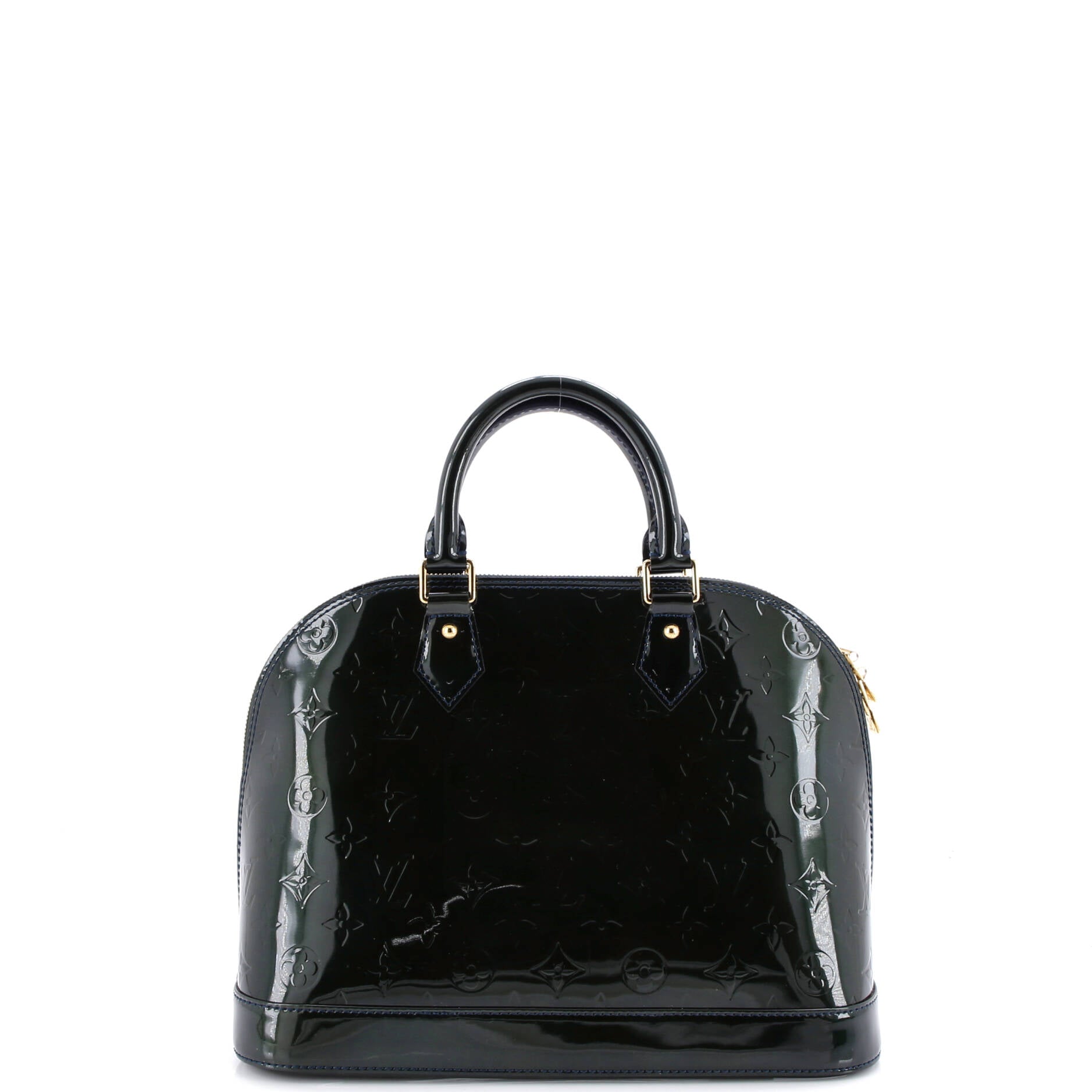 Alma Handbag Monogram Vernis PM