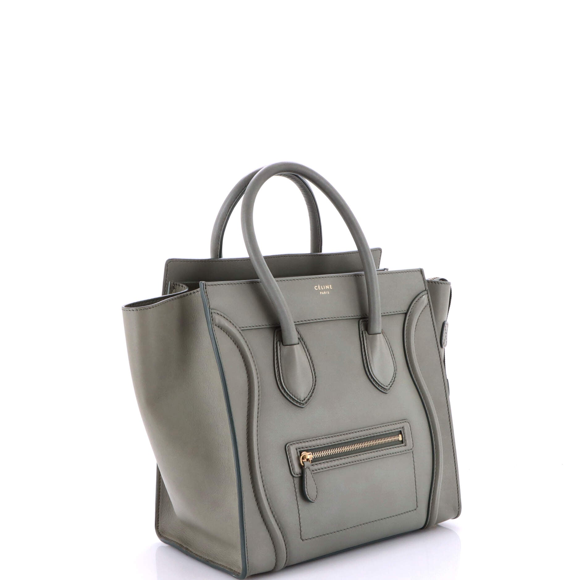 Luggage Bag Smooth Leather Mini