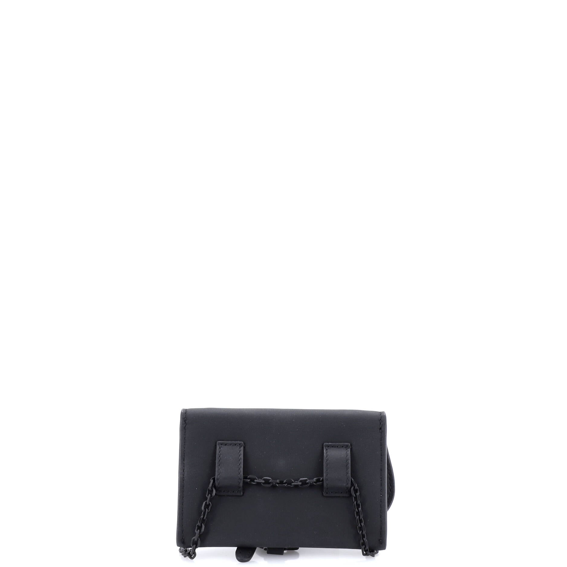 Ultra Matte Saddle Nano Pouch Leather