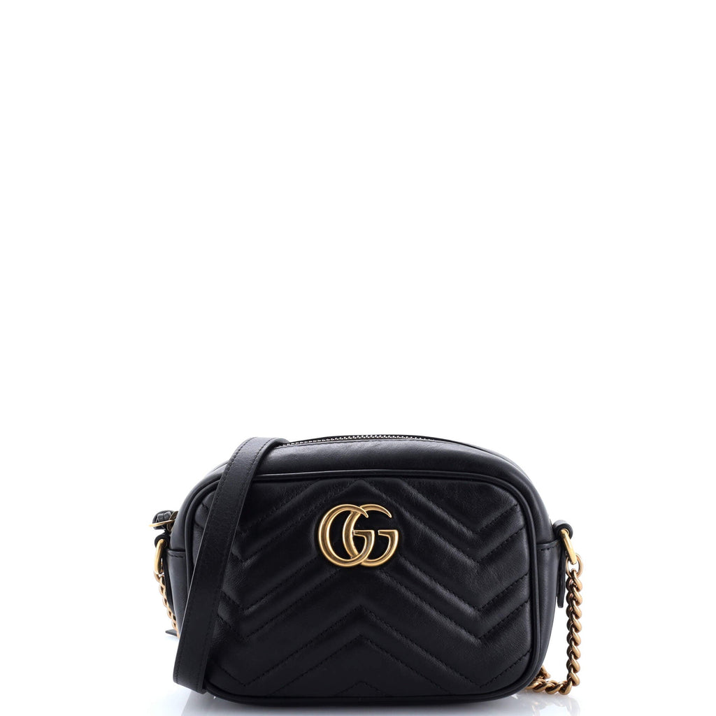 GG Marmont Shoulder Bag Matelasse Leather Mini
