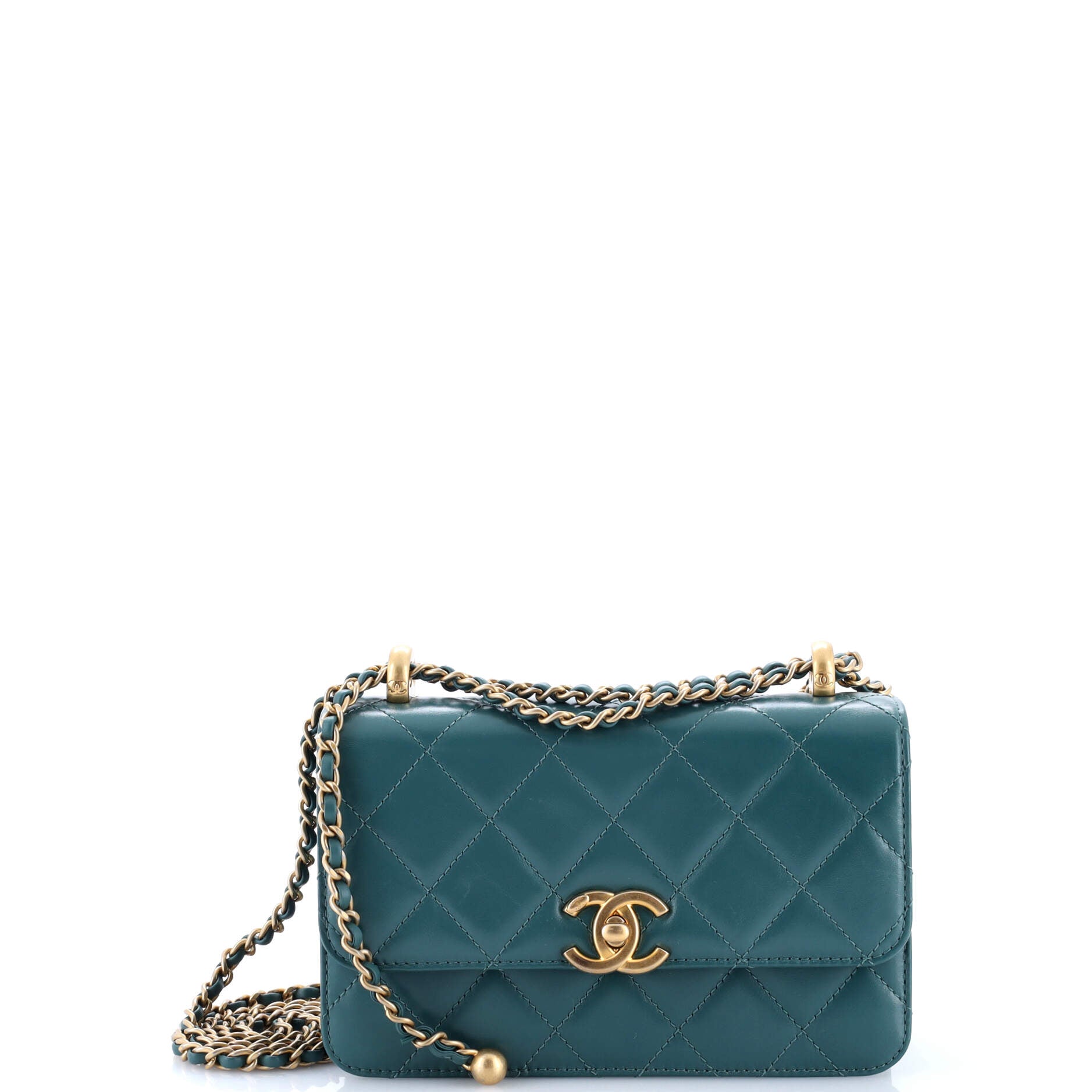 Perfect Fit Flap Bag Quilted Calfskin Mini