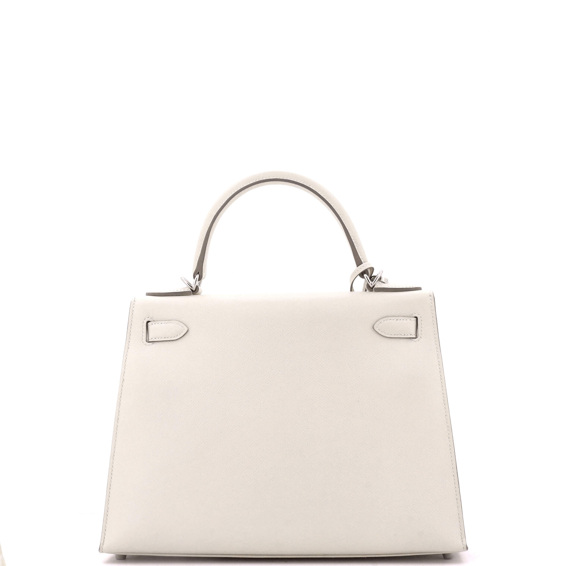 Kelly Handbag Light Epsom with Palladium Hardware 28