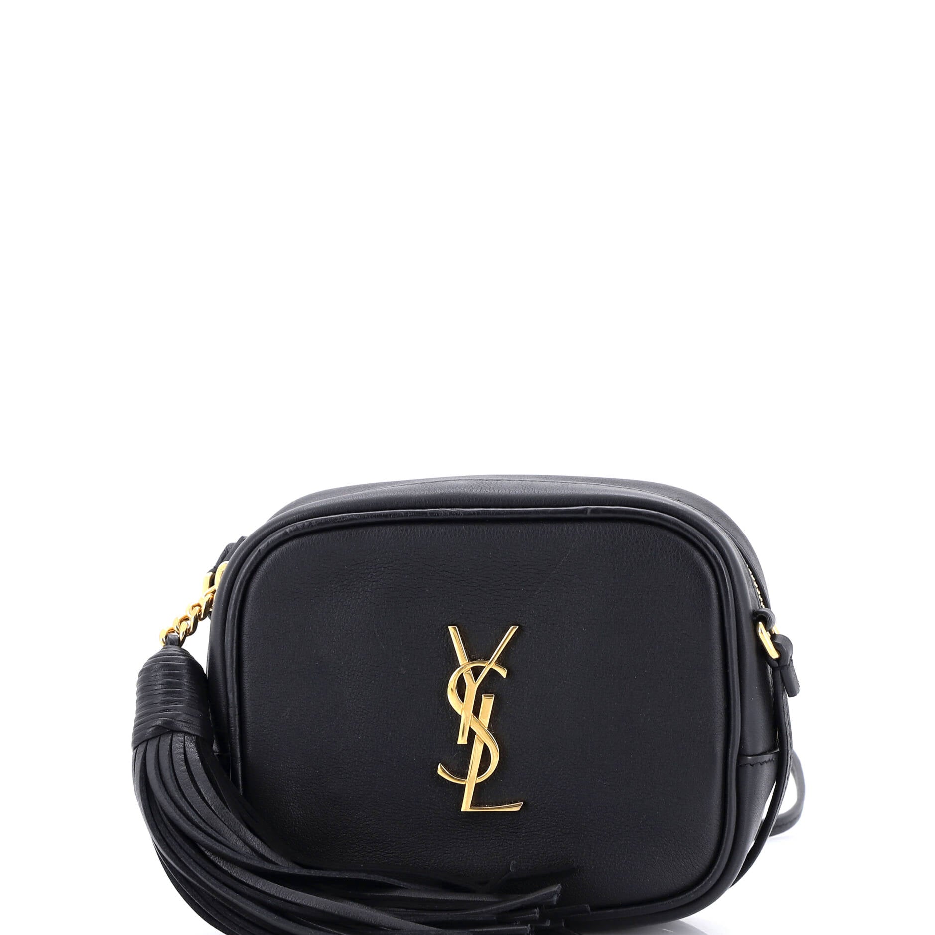 Classic Monogram Blogger Crossbody Bag Leather Small