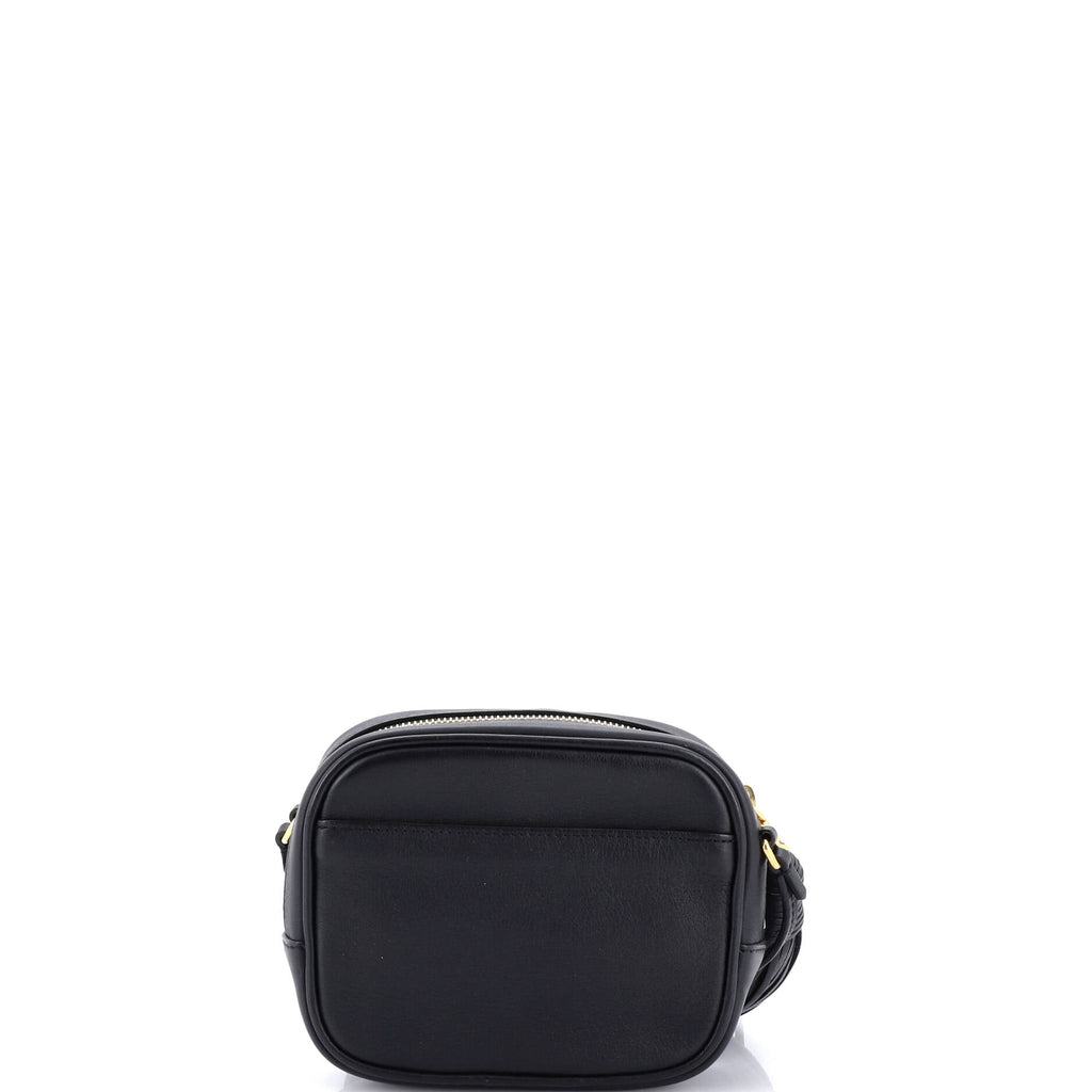 Classic Monogram Blogger Crossbody Bag Leather Small