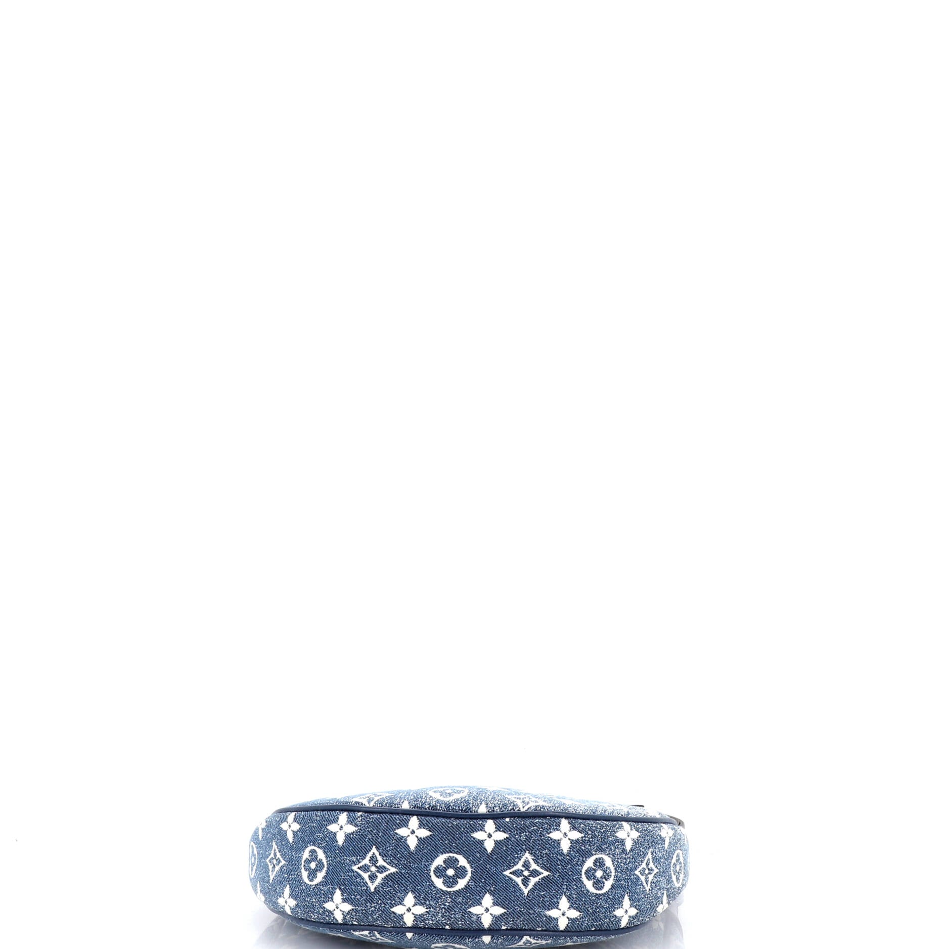 Loop Handbag Monogram Jacquard Denim
