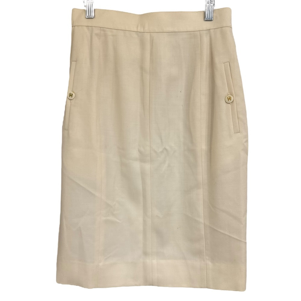 Chanel Silk Skirt