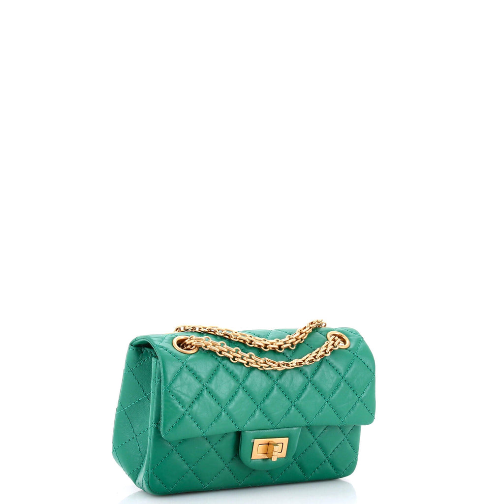 Reissue 2.55 Flap Bag Quilted Aged Calfskin 224