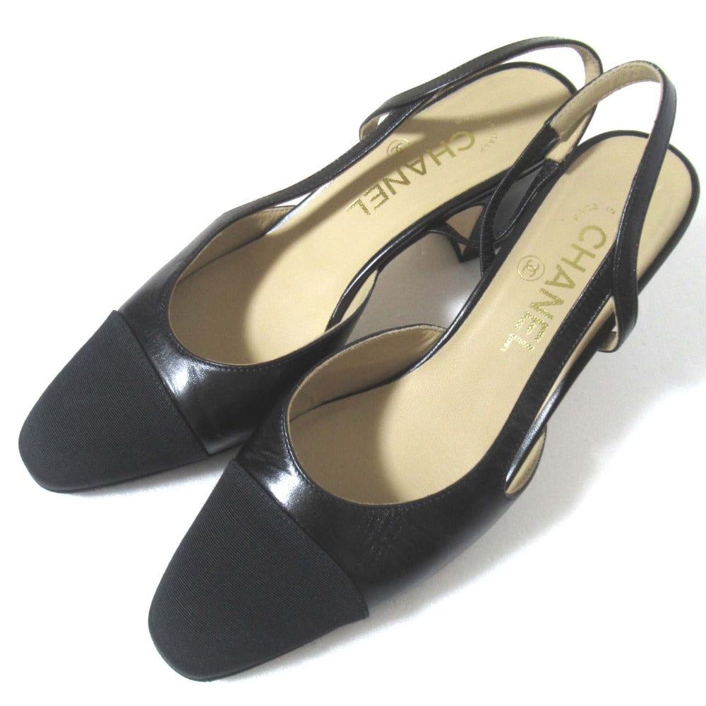 Chanel Coco Mark Leather Mule