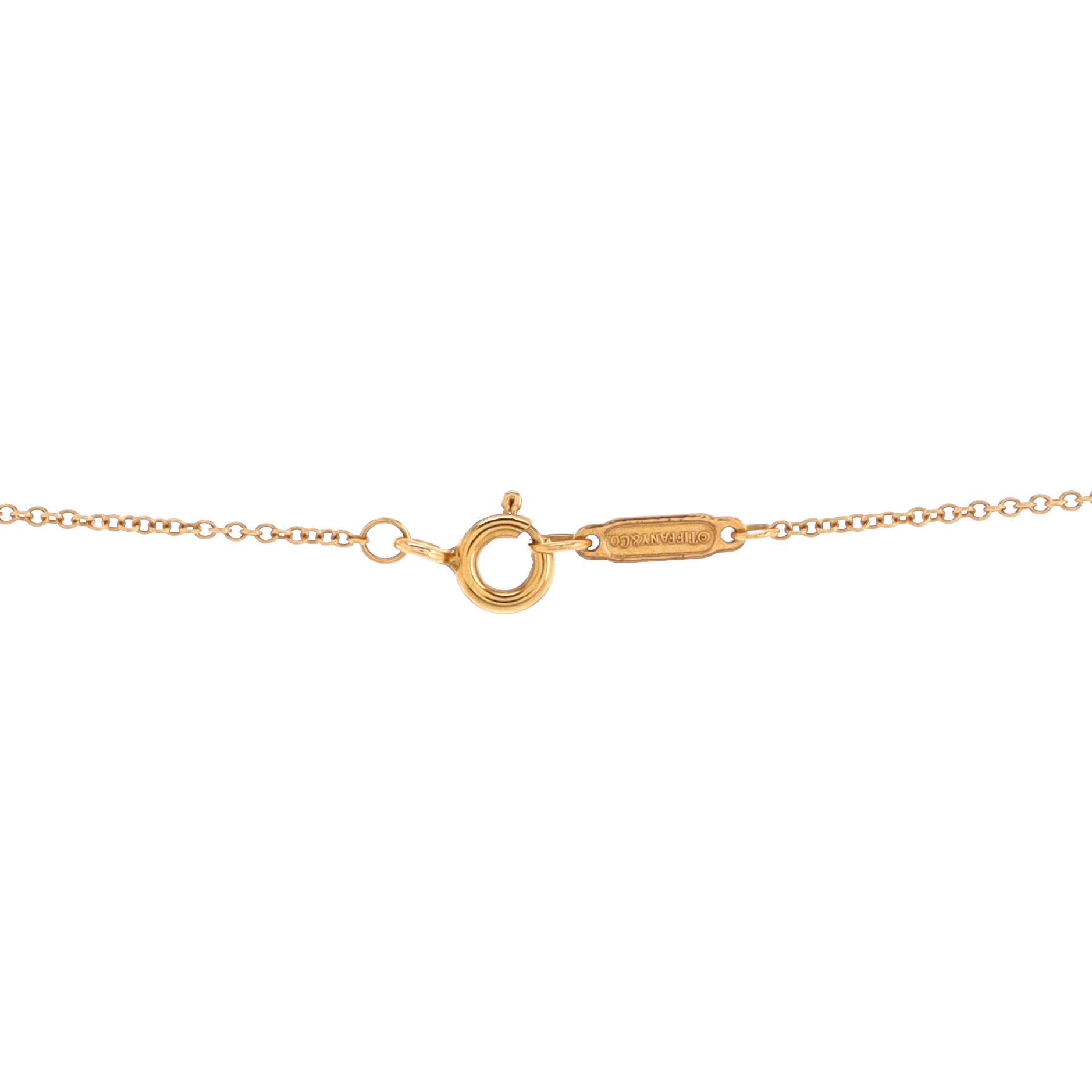 Return to Tiffany Heart Pendant Necklace 18K Rose Gold with Diamonds