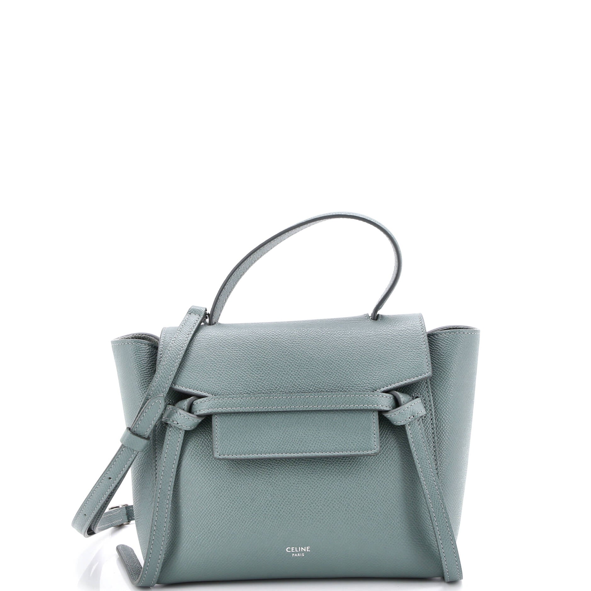 Belt Bag Textured Leather Nano