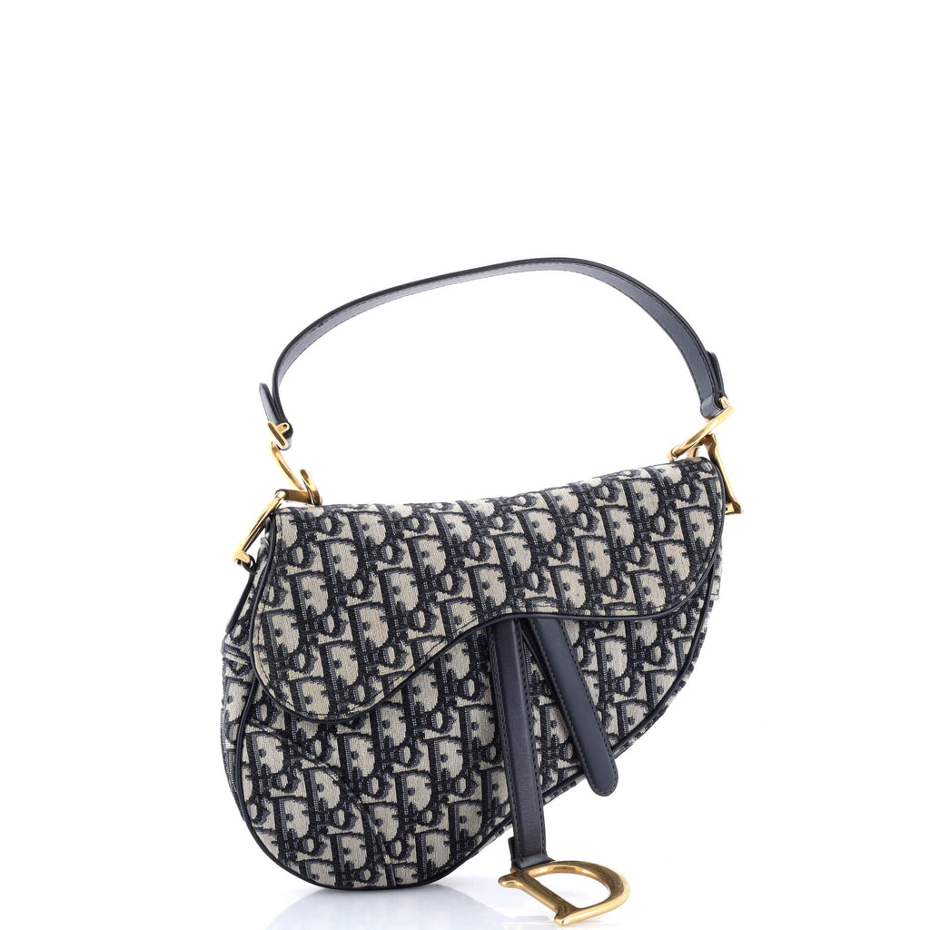 Saddle Handbag Oblique Canvas Medium