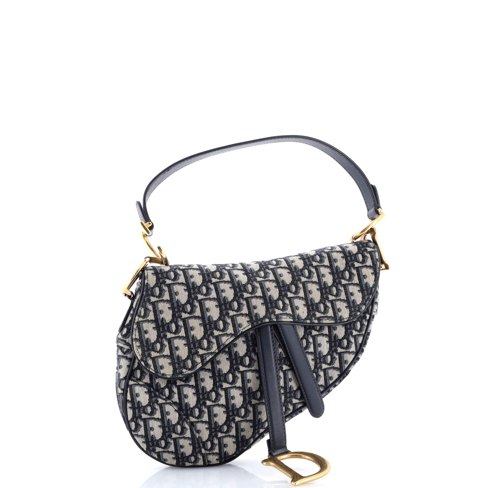Saddle Handbag Oblique Canvas Medium